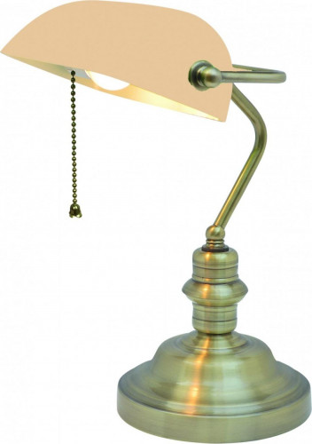 настольная лампа arte lamp banker a2493lt-1ab в Благовещенске