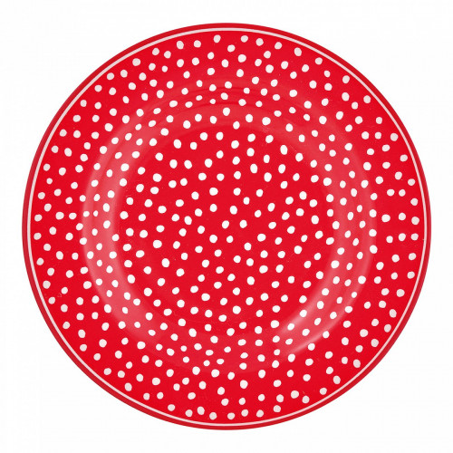 десертная тарелка dot red в Благовещенске