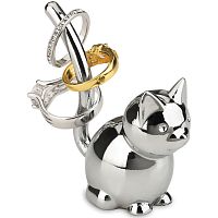 подставка для колец zoola кошка хром в Благовещенске