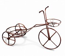 Подставка для цветов Velosiped малый медь