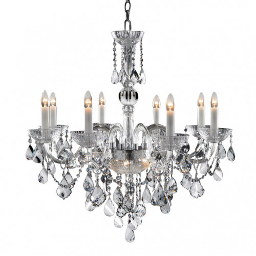 люстра md72732-11a от illuminati прозрачная/ хром в Благовещенске