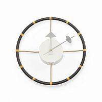часы steering wheel настенные черный+желтый/black+yellow в Благовещенске