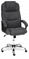 компьютерное кресло tetchair бергамо (крестовина хром, обивка ткань) для руководителя в Благовещенске