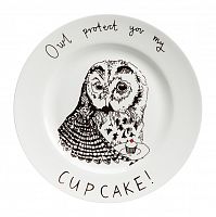 тарелка owl protect you my cup cake в Благовещенске