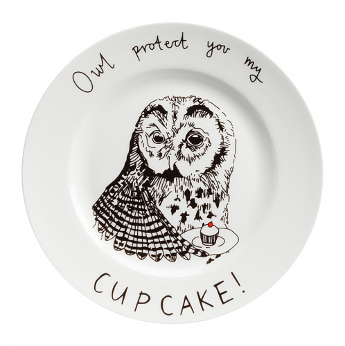 тарелка owl protect you my cup cake в Благовещенске