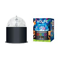 светодиодный светильник-проектор (09840) volpe disco uli-q302 03w/rgb black в Благовещенске