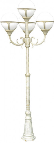 садово-парковый светильник arte lamp monaco a1497pa-4wg в Благовещенске