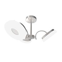 потолочная светодиодная люстра idlamp frittelle 107/3pf-ledwhitechrome в Благовещенске