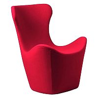 кресло papilio lounge chair красное в Благовещенске