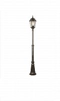 садово-парковый светильник arte lamp genova a1207pa-1bn в Благовещенске