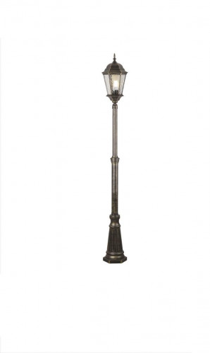 садово-парковый светильник arte lamp genova a1207pa-1bn в Благовещенске
