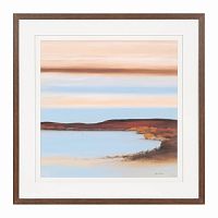 постер sunrise on the shore разноцветный в Благовещенске