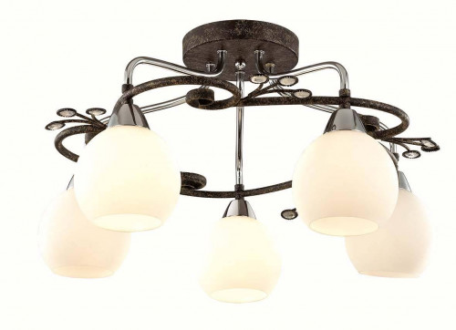 потолочная люстра lumion sivilla 2851/5c белая в Благовещенске