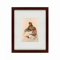 картина: albanian guards in bursa, turkey, 1850 в Благовещенске