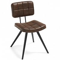 стул lola seat pu brown ноги эпоксидный черный c592u09 от la forma (ex julia grup) в Благовещенске