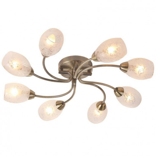 потолочная люстра idlamp carmina 201/8pf-oldbronze в Благовещенске