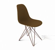 стул dsr коричневый s50 (eames style) в Благовещенске