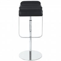 барный стул lem style piston stool черная кожа в Благовещенске