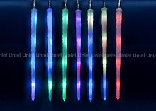 занавес светодиодный уличный «сосульки» 300см (11126) uld-e3005-210/dtk rgb ip44 frosted icicle в Благовещенске