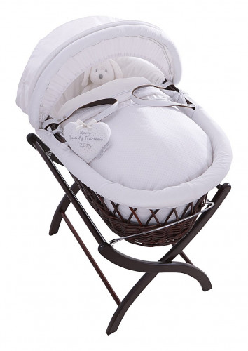 колыбель-переноска premium moses basket темная, белое белье в Благовещенске