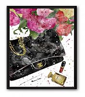 постер сумка чёрная chanel а4 в Благовещенске