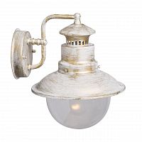 уличный настенный светильник arte lamp amsterdam a1523al-1wg в Благовещенске