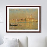 картина: venice lagoon, 1899г. в Благовещенске