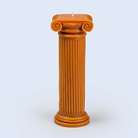 свеча высокая оранжевая hestia column в Благовещенске