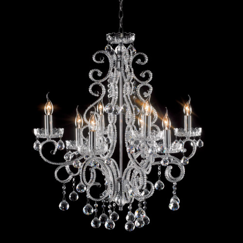 люстра md72714-8a от illuminati хром в Благовещенске