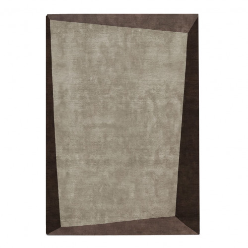 ковер dipped frame dark bege 150x220 бежевый в Благовещенске
