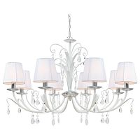 подвесная люстра arte lamp romana snow a1743lm-8wh в Благовещенске