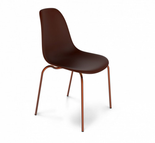 стул dsr коричневый s30 (eames style) в Благовещенске