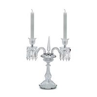 канделябр хрустальный на 2 свечи baccarat 2 от delight collection, 60 см в Благовещенске