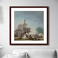 картина: saint isidore's day at the saint's hermitage, 1799г. в Благовещенске