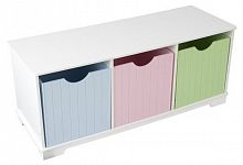 скамья kidkraft storage bench pastel (14565) в Благовещенске