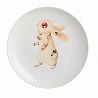 тарелка сумасшедший кролик с часами в Благовещенске
