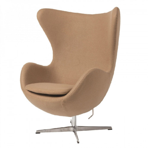 кресло egg chair коричневое в Благовещенске