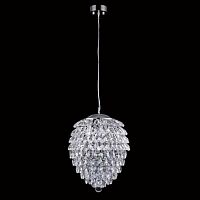 подвесной светильник crystal lux charme sp3+3 led chrome/transparent в Благовещенске