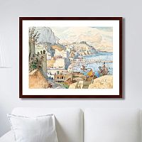 картина: a view of capri, 1927г. в Благовещенске