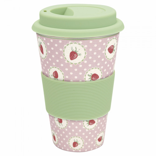кружка на вынос strawberry pale pink в Благовещенске