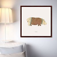 картина: nyc hippo, 2016г в Благовещенске