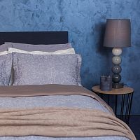 комплект постельного белья decoflux сатин семейный versaille grey в Благовещенске