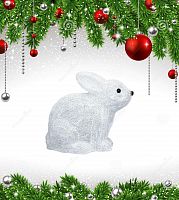фигурка светодиодная «кролик» 24x27см (09561) uld-m2724-032/sta в Благовещенске