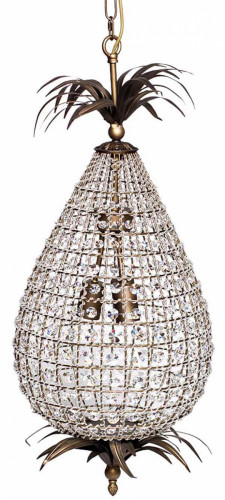 люстра дизайнерская chandelier3 медь и прозрачное стекло в Благовещенске