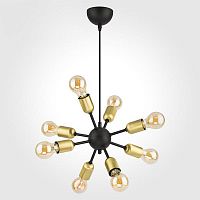 подвесная люстра tk lighting 1468 estrella black в Благовещенске