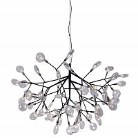 подвесная люстра crystal lux evita sp63 black/transparent в Благовещенске