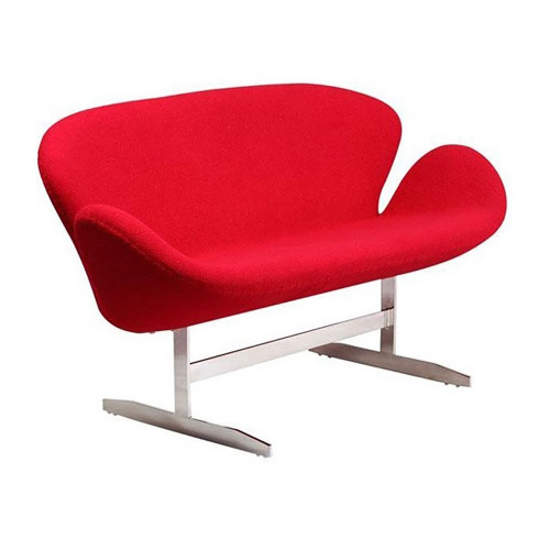 диван swan sofa прямой красный в Благовещенске