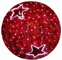 фигура led шар 120 см, красный в Благовещенске