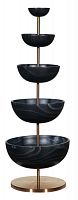 ваза настольная многоярусная bowl wood hp-12/copper / gb14034 (bowl) в Благовещенске