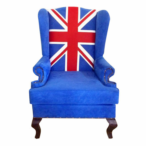 каминное кресло union jack classic в Благовещенске